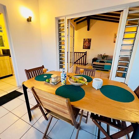 Villa Iguana, Duplex Paisible, Vue Magnifique Mer Et Rocher Du Diamant, Piscine سانت لوسي المظهر الخارجي الصورة